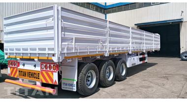Tri Axle Dropside Trailer will be sent tot Saudi Arabia