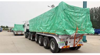 Semi Dump Trailers will be Sent to Saudi Arabia.