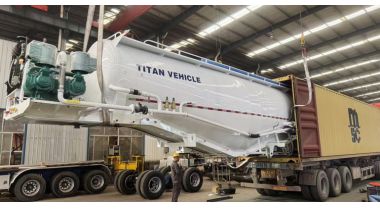 Bulk cement trailer will be Sent to Saudi Arabia.