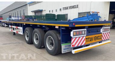 Single Tire Flat Bed Trailer will be sent to Saudi Arabia