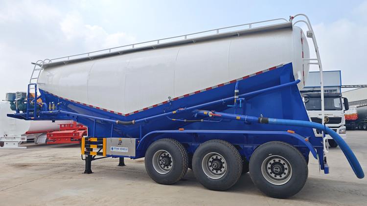 40CBM Cement Powder Semi Trailer for Sale in Jeddah KSA