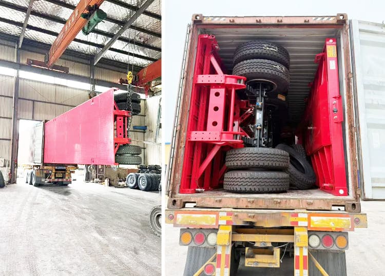 3 Axle Flatbed Trailer for Sale in Saudi Arabia