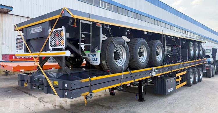 2025 New Model Flat Bed Trailer for Saudi Arabia Market