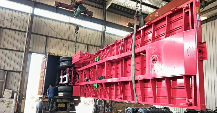 3 Axle Flatbed Trailer for Sale in Saudi Arabia