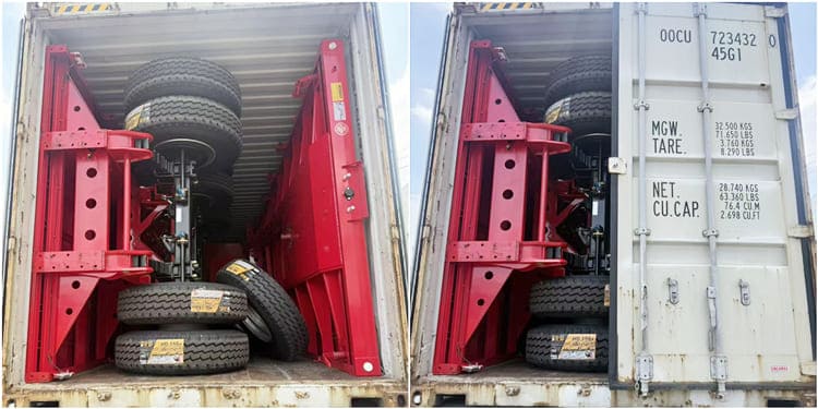 40 Foot Flatbed Trailer will be Sent to Saudi Arabia