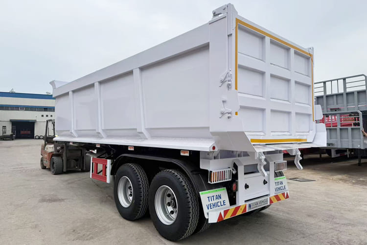 Rear Dump Semi Trailer for Sale in Saudi Arabia