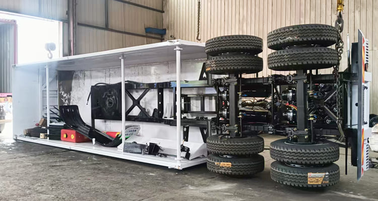 Rear Dump Semi Trailer for Sale in Saudi Arabia