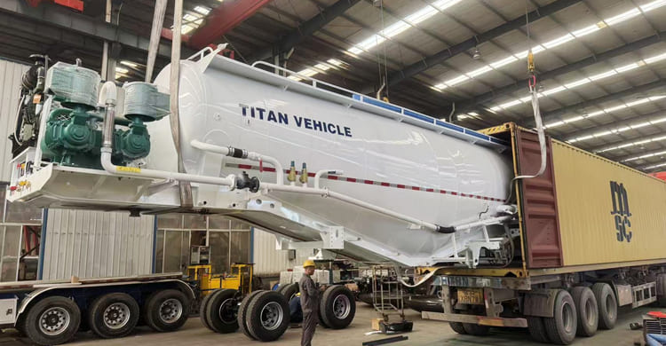 Bulk Cement Trailer for Sale in Saudi Arabia