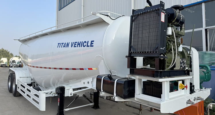 Bulk Cement Trailer for Sale in Saudi Arabia