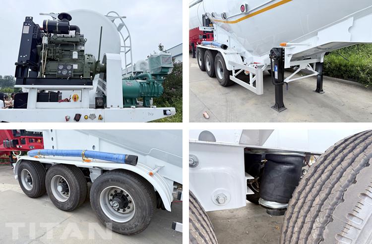 3 Axle Cement Bulker Trailer for Sale in UAE