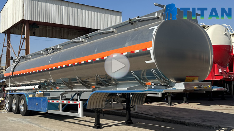 Aluminum Semi Tanker Trailer for Sale in Saudi Arabia