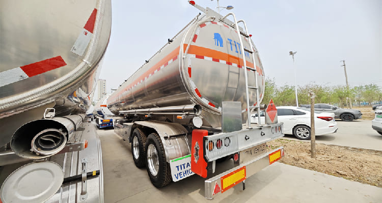 Aluminum Tanker Trailer for Sale in Saudi Arabia