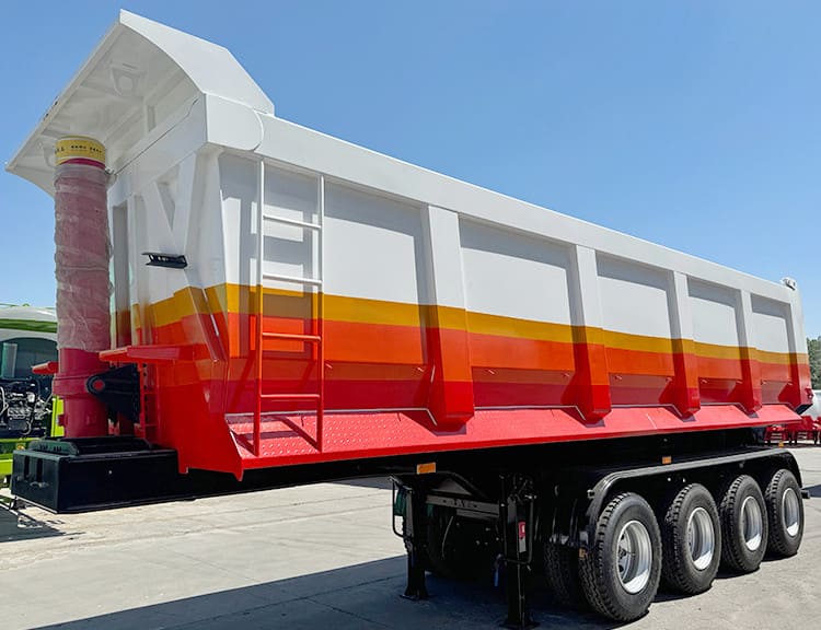 End Dump Trailer for Sale in Saudi Arabia