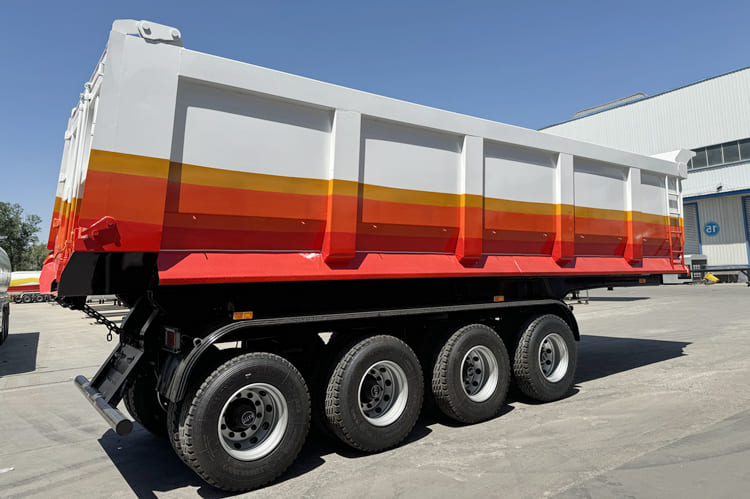 End Dump Trailer for Sale in Saudi Arabia