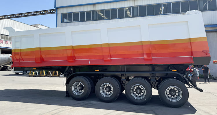 End Dump Trailer for Sale in Saudi Arabia