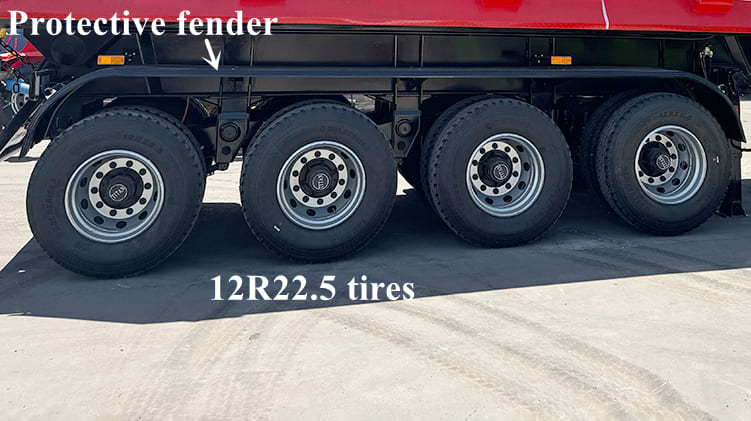End Dump Trailer for Sale in Saudi Arabia