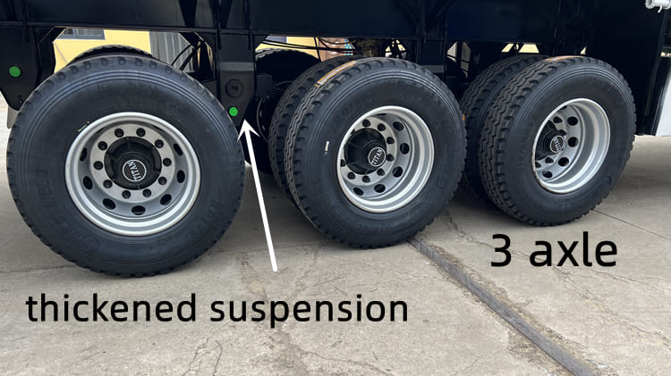 Tri Axle Trailer for Sale in Saudi Arabia