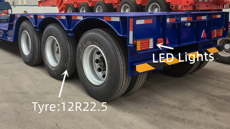 3 Axle Gooseneck Lowboy Trailer for Sale in Saudi Arabia