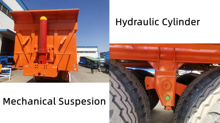 End Dump Trailer for Sale in Saudi Arabia