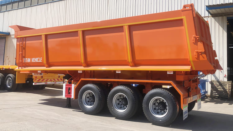 End Dump Trailer for Sale in Saudi Arabia