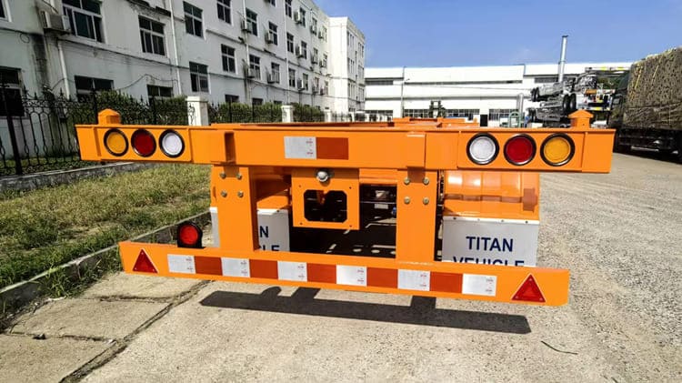 40ft Container Chassis Trailer for Sale in Saudi Arabia