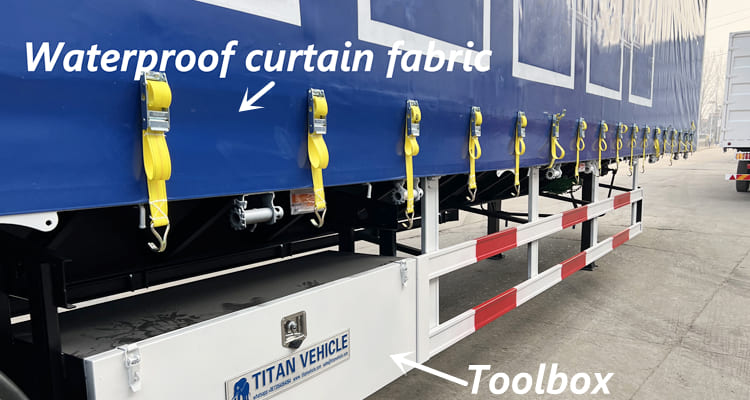 Curtain Side Trailers for Sale Near Me in Saudi Arabia