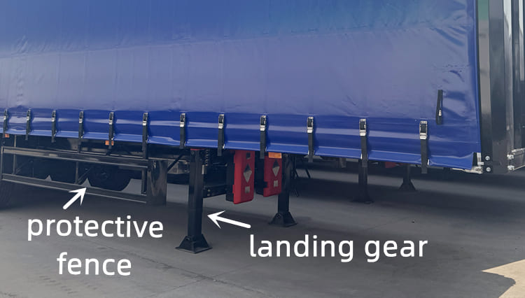 40 Foot Curtain Side Trailer for Sale in Saudi Arabia