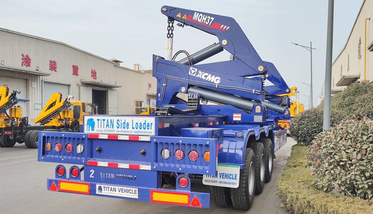 Container Side Loader Trailer for Sale in Saudi Arabra