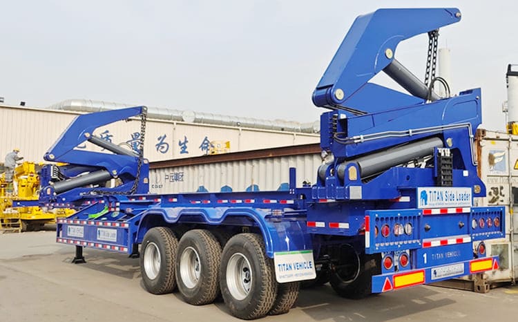 Sidelifter Container Trailer for Sale in Saudi Arabia