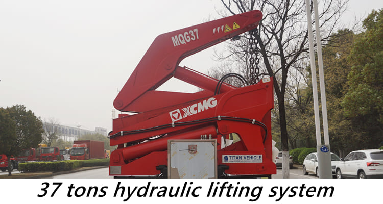 20ft Container Side Loader Truck for Sale in Saudi Arabia
