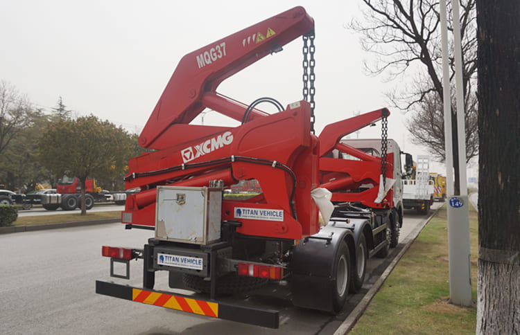 20ft Container Side Loader Truck for Sale in Saudi Arabia