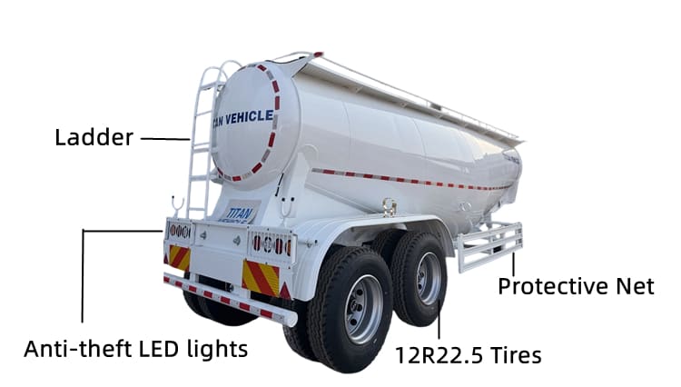 Dry Bulk Tanker Trailer for Sale in Saudi Arabia