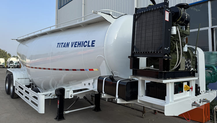 Dry Bulk Tanker Trailer for Sale in Saudi Arabia