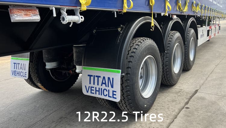 Curtain Side Semi Trailer for Sale in Saudi Arabia
