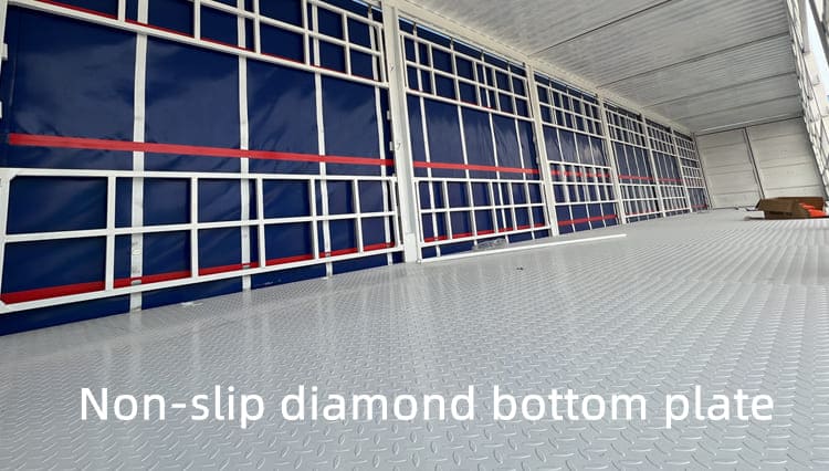 Curtain Side Semi Trailer for Sale in Saudi Arabia