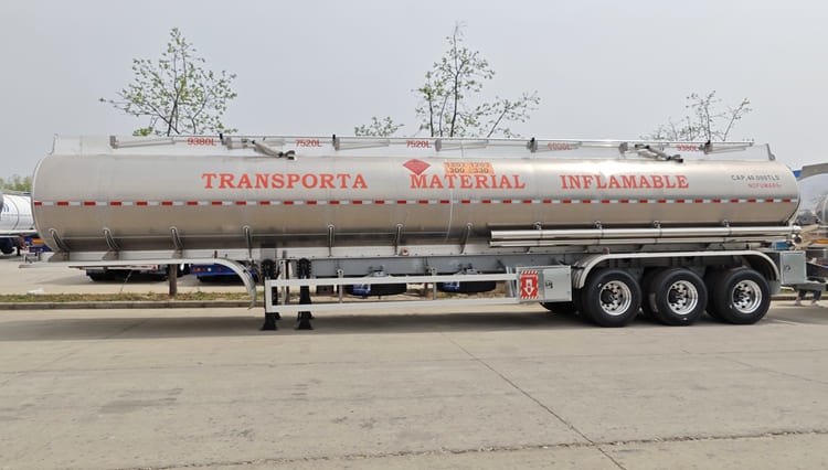 Aluminum Tanker Trailers for Sale in Saudi Arabia