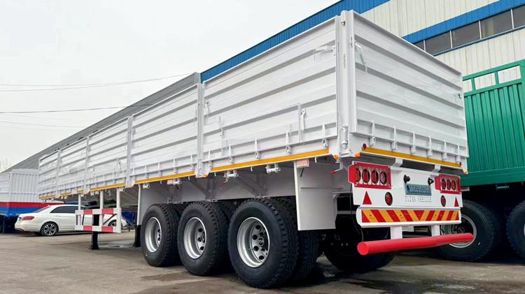 Sidewall Trailer with Side Walls for Sale in Saudi Arabia