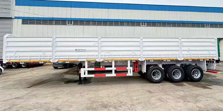 Sidewall Trailer with Side Walls for Sale in Saudi Arabia