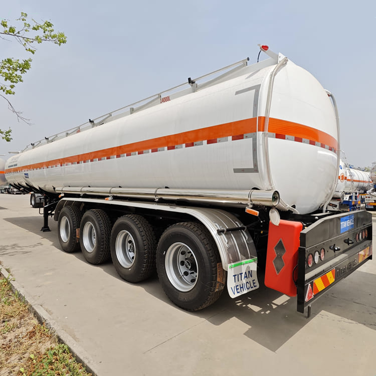 4 Axle Petrol Tanker Trailer