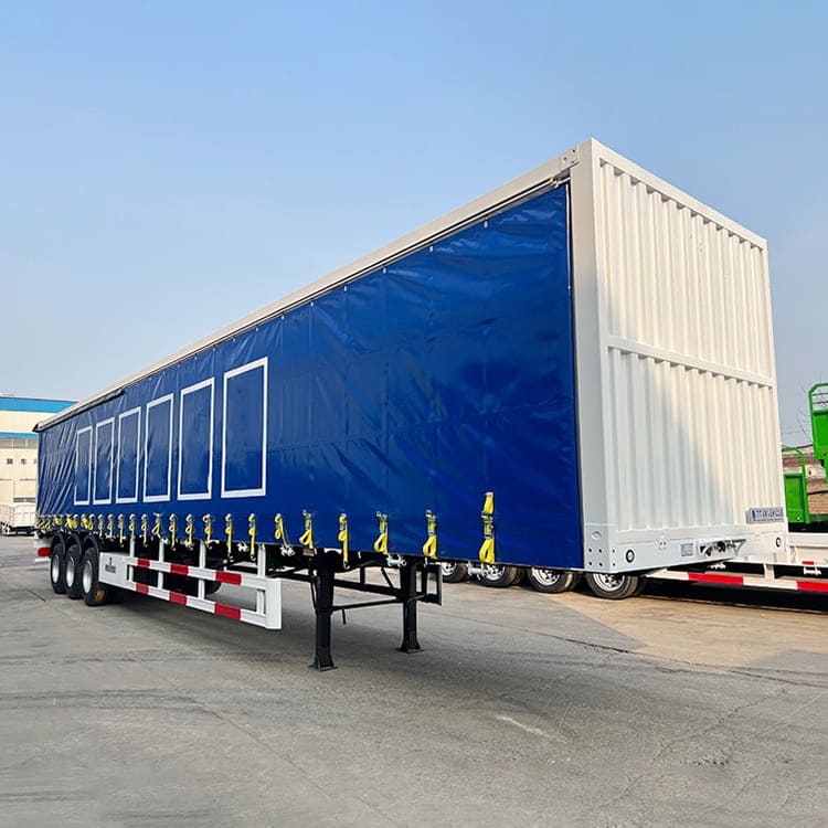 3 Axle Curtain Side Trailer