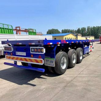 Tri Axle Flat Deck Trailer