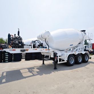 Concrete Mixer Semi Trailer