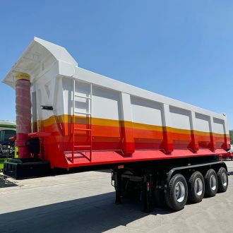 40 CBM End Dump Trailer