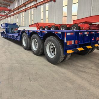 3 Axle Gooseneck Lowboy Trailer