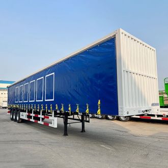 3 Axle Curtain Side Trailer