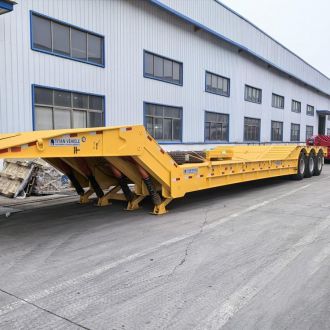 3 Axle 80 Ton Folding Neck Lowboy